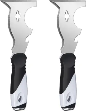 Yuchuanggongjuyouxiangongsi 313020654680 Mister Rui 2 Pack 10 In 1 Putty Knife - Multi Use Painters Tool Taping P