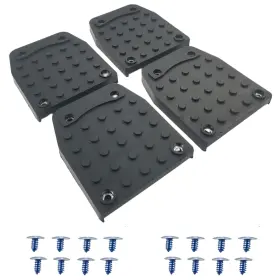 Yz001 Yuddiagzho Drywall Stilt Sole Kit - 4pcs Non-slip Mats For Construction P