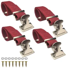 Yz005 Yuddiagzho Universal Drywall Stilt Straps 4pcs - Adjustable Nylon Leg For Secur