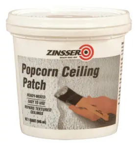 76084 Zinsser Rust-oleum Ready-mixed Popcorn Ceiling 32 Fl Oz Pack Of 1 White