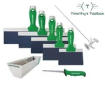 Usg Sheetrock Classic Bs Premium Set (6,8,10,12,14") Knives, Pan, Mixer, Saw. Fixed Price $189.00.