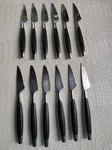 Vtg Edward Don & Co Steak Knives Set 12 Made Japan Serrated Stainless Steel. Fixed Price $44.93.