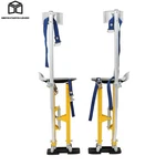 Yellow Drywall Stilt 24"-40" Adjustable Aluminum Tool For Painting Taping. Fixed Price $97.38.