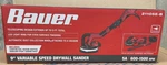 Bauer 9" Variable Speed Drywall Sander 21105E-B, 5A, Corded Electric. Fixed Price $100.00.