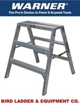 Warner Tool 10227 35" X 28-1/2" Ez-stride Step-up Bench Drywall Ladder. Fixed Price $235.00.