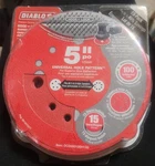 Diablo In. 100-GRIT Fine Universal Hole Pattern Sanding Discs 15 Pack Nip. Fixed Price $16.95.