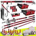 LEVEL5 Drywall Tools Taper, Flat Boxes, Pump, Ext. Handles + Minishot 4-680P. Fixed Price $5958.38.