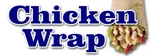 Chicken Wrap Decal Sticker Food Vendor Grill Bbq Poultry Restaurant. Fixed Price $32.99.