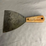 Stanley 28-538 Usa Stiff Putty Knife Wood Handle. Fixed Price $15.00.