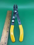 Vintage Craftsman 45358 Combination Internal External Snap Ring Plier Yellow Usa. Fixed Price $14.95.