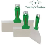 Usg Sheetrock Classic Stainless Steel Finishing Knife Pack Of 3 (6'', 8'', 10''). Fixed Price $68.99.