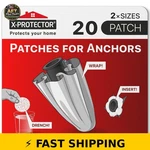 X-protector 20 Pcs Anchor Repair Patches Drywall Fix Pads. Fixed Price $24.99.