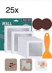 Mckanti 14 Pack Drywall Patch Kit 4/6/8 Inch With Self-adhesive Mesh, Heavy Du. Fixed Price $400.00.