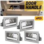 Inside Interior Door Set Handle Of Left Right Platinum Chrome For 2009-14 F150. Fixed Price $50.34.
