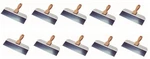 Pack Kraft Tool DW910PF 10"X 3" Blue Steel Deluxe Taping Knife Proform Handle. Fixed Price $59.99.