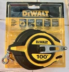 Dewalt DWHT34036 Steel Long Tape 100' X 3/8" New Pack -fast Rewind -belt Hook. Fixed Price $20.30.