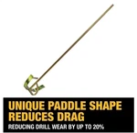 Dewalt Drywall 32" Long Mixing Paddle W/ 5" Head DXTT-2-291. Fixed Price $32.99.