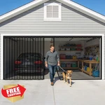 Fego 8.3X9.15 Car Garage Sliding Screen Door. Fixed Price $104.99.