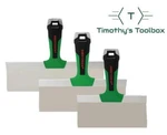 Usg Matrix Stainless Steel Finishing Knives Pack Of 3 (8'', 10'', 12''). Fixed Price $73.00.