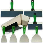 Drywall Taping Knife Set With S.s. 12" Mud Pan And Grip Classic Style Light Han. Fixed Price $57.58.