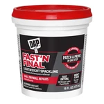 Dap Fast 'n Final Lightweight Spackling, White, 16 Fl Oz (pack Of 1),. Fixed Price $10.74.