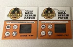 Lot Of 2 Gorilla Brand Flexible Repair Patch 4" For Drywall Plaster. Fixed Price $10.75.