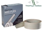 Strait-flex Mid 300 3" 100' Drywall Tape (single Roll Or Bulk Pack). Fixed Price $49.99.