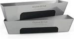 Clear Style Stainless Steel Mud Pans 2 Pack 14-INCH Drywall Taping Tools .... Fixed Price $32.99.