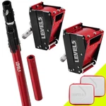 LEVEL5 Drywall Tools 2" & 3" Nail Screw Spotter W/ 50 Handle 4-556. Fixed Price $768.47.
