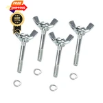 Kcgani 4 Packs Drywall Stilts Wing Bolt Replacement One Size, Galvanized. Fixed Price $21.98.