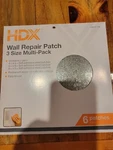 Hdx Mesh & Aluminum Drywall Repair 3 Size Multi Pack 2 8X8 6X6 4X4. Fixed Price $5.00.