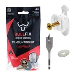 Bullfix Tv Kit - Drywall Anchors For Bracket, Screws Mounting One Size. Fixed Price $18.69.