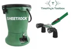 Usg Sheetrock Paper-face Corner Bead Hopper With Outside 90 Degree Roller. Fixed Price $299.00.