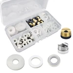 50PCS Airless Paint Sprayer Gaskets Seal Tip Nylon Flat Spacers Silic.... Fixed Price $27.67.