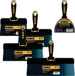 Dewalt Taping Knife Set Big Back Blue Steel 8-10-12-14" W/ Bonus 6" Joint. Fixed Price $71.37.