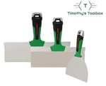 Usg Sheetrock Tools Matrix Stainless Steel Finishing Knife Set 6-10-12". Fixed Price $69.99.