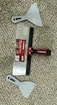 Husky Soft Grip Tape Knife 12" Stainless Steel With Bonus 6 And 4 Scraper. Fixed Price $9.77.