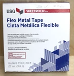 Usg Sheetrock 100 Ft 2-1/16" Reinforced Self Adhesive Flex Metal Tape Corners. Fixed Price $18.99.