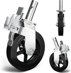 Inch Scaffolding Wheels, Caster With Dual PACK-1-3/8 Round Stem. Fixed Price $47.23.