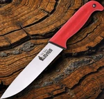 Cold Steel Slock Master Kitchen Knife 6.5" 4116 Blade Red Kray-ex Handle. Fixed Price $32.09.
