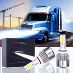 2PC Led Headlight Bulb Conversion Kit For Freightliner Columbia 96-2013 Low Beam. Fixed Price $31.63.