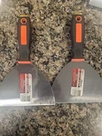 Iwork 6" Joint Knife Lot Of 2 Nwt Two Putty Knives With Orange/black. Fixed Price $7.39.