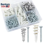 Self Drilling Drywall Anchors Assortment Kit, 200PCS Picture Hanging For Fra. Fixed Price $30.14.