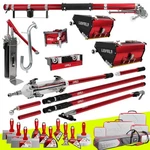 LEVEL5 Drywall Taping Tools Mega Boxes, Auto Taper, Pump + Minishot 4-671P. Fixed Price $5846.37.