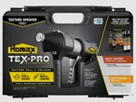 Homax Tex-pro Texture System Sprayer W/ Durable Carry Case Adjustable Patter. Fixed Price $109.99.