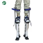 Silver Adjustable 15"-23" Drywall Stilts Tool Fit For Painters Walking Taping. Fixed Price $94.07.