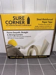 Sure Corner Purpose Drywall Bead 2" Steel Reinforced Paper Tape. Fixed Price $21.99.