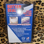 Cofair Products GS46 4PK 4X6 Gutter Seal Patch Metal Vinyl Stop Leak 1398. Fixed Price $19.99.