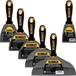 Dewalt Piece Putty Knife Set 3" 4" 5" 6"8" 10" Carbon Steel DXTT-3-149. Fixed Price $78.16.