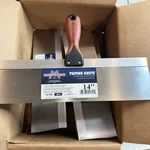 Marshalltown Inch Taping Knife Finish 14601 Case Of Brand New. Fixed Price $46.99.
